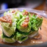 春节创意功夫菜：白菜猪肉翡翠福袋