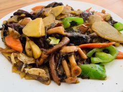 榛蘑土豆片-可心烤鱼
