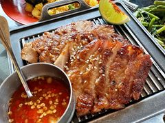炭烧秘制猪颈肉-simply thai天泰(世纪汇店)