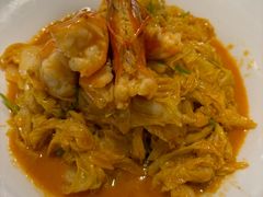 大虾炒白菜-船歌·鱼水饺青岛菜(合肥路永旺店)