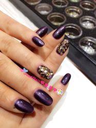 猫眼贴钻-JustNail甲思美甲