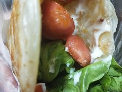 -阿华福鼎肉片手抓饼拌肉片