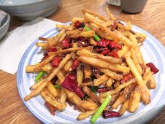 干煸藕丝-静一餐厅·湖北菜(前门创始店)