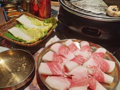 -草家酱蟹炭火烤肉店(珲春南路一店)