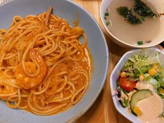 鲜虾茄汁意大利面-红小满休闲餐厅(十全街店)