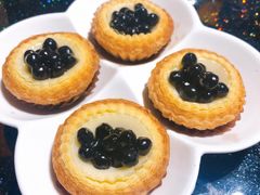黑珍珠双皮奶蛋挞-味可道美食坊(福基路店)