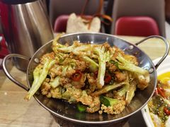 干锅有机花菜-小四川菜馆(托乐嘉店)