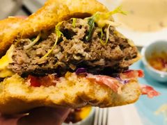 芝士牛肉汉堡-about(丹霞庄店)