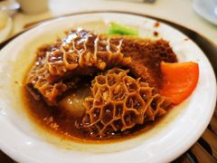 沙茶酱蒸金钱肚-悦湖公馆