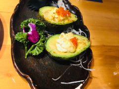 蟹黄酱烤牛油果-新一喜铁板料理餐厅·铁板放题(北国商城店)