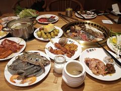 -韩京炭火烤肉自助料理(柯桥万达店)