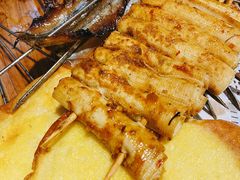 豆皮卷金针菇-老胖串店(山大路店)