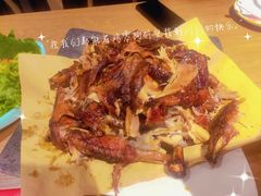 坑烤大公鸡-民窑私烤土窑坑烤大公鸡