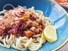 突尼斯风味猪肉鹰嘴豆拌面-里面·Noodlology(机电院店)