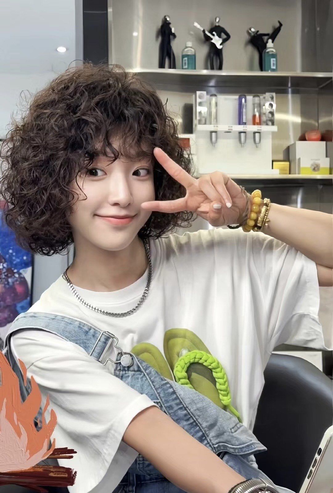 短发羊毛卷,听起来就很时尚对吧?这种发型