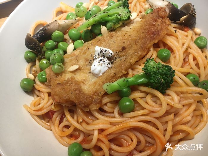 eo蔬果料理(世欧店)龙利鱼番茄意面图片 - 第4张