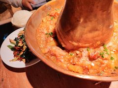 土司铜锅油焖鸡-浩海火燒雲傣家菜(芮欧百货店)