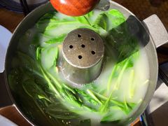 奶汤鸡毛菜-顺承小院儿