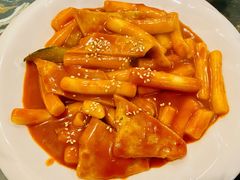 鱼饼炒年糕-桃园中华料理炸酱面(燕儿岛路店)