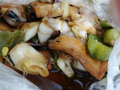 葱爆豆腐-百味地锅鸡(铜山路店)