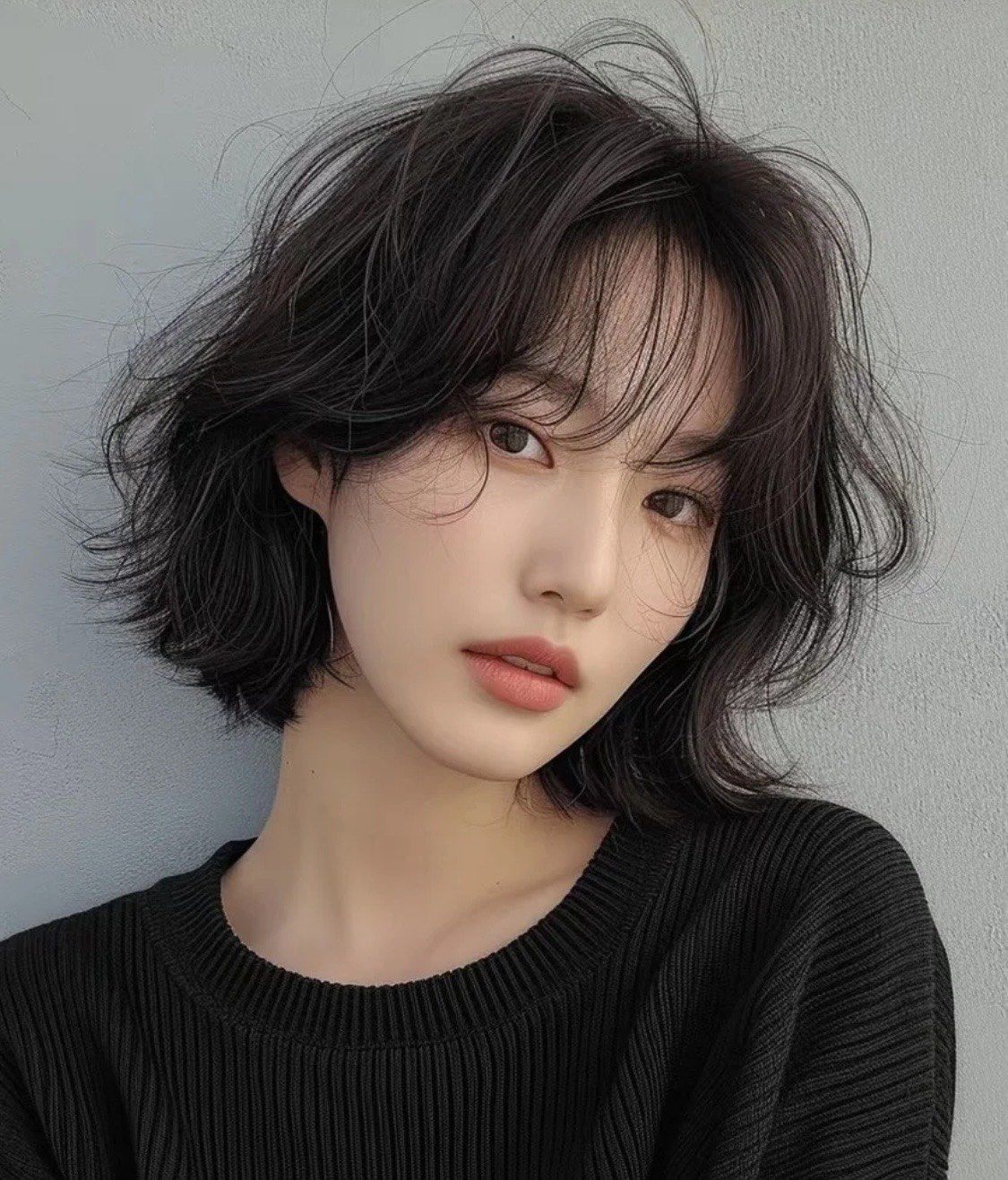 短发法式卷 微卷烫发的美丽
