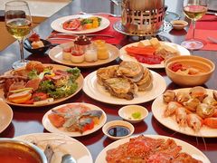-广州希尔顿逸林酒店-OPEN開·全日制餐厅·海鲜·小火锅·自助餐(东风路店)