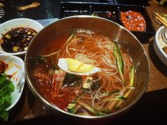 冷面-韩阳王石板烤肉
