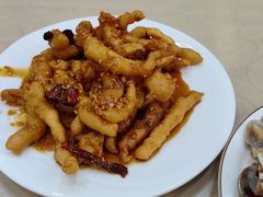 炸鱿鱼条-天伦海鲜·老味道·青岛菜(栈桥天主教堂店)