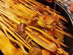 -拈签一笑黄牛肉辣卤串串