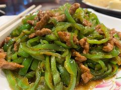 青椒干子炒肉丝-集贤门·徽菜(福田店)