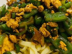 辣椒炒肉面-锅儿挑面馆