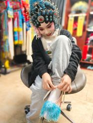 -胭脂猫京剧摄影