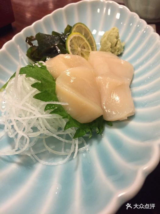 大和家本店(本店)-帆立贝刺身-菜-帆立贝刺身图片-小樽美食-大众点评