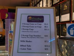 菜单-Dooley's Premium Ice Cream