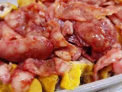 香肠拼盐香鸡-吾家香港烧腊专门店