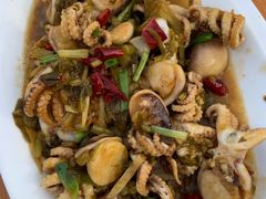 酱爆望潮-胖大嫂渔家排档·全海景餐厅(渔村店)