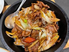 铁板葱爆牛舌-蟹榭·本帮江浙菜·蟹宴(大宁久光商场店)