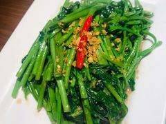 秘制虾酱炒空心菜-帕蓝·暹罗料理(曲阳店)