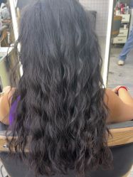 点击看大图 -藤野造型烫发染发