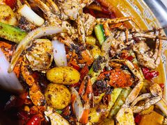 招牌香辣蟹-休记光头香辣蟹干锅店(衣冠庙店)