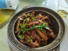 鱼香茄子煲-香江农家乐饭店