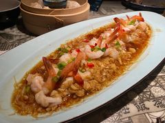 蒜蓉粉丝虾-绿茶餐厅(昌平悦荟店)