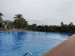 -海悦山庄酒店-花园泳池