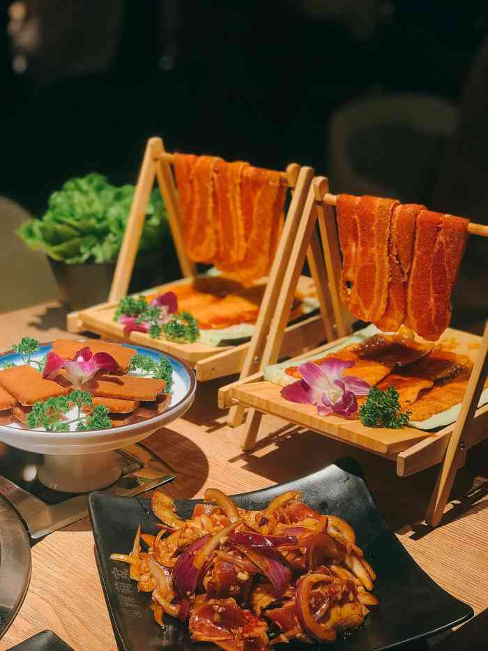 雅莉家烤肉馆(春熙店)-"又来吃雅丽家啦开心开心一上来就点了个.