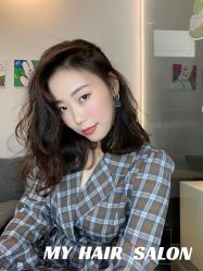 -I+造型烫发染发