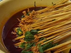 -拈签一笑黄牛肉辣卤串串