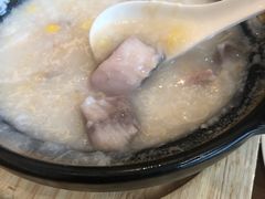 干贝鱼皮粥-临江酒店-中餐厅