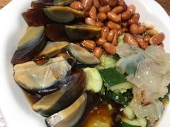 -东来菜馆•手抓海鲜家常菜•海鲜锅贴(鸽子窝店)