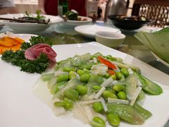 丝瓜炒毛豆-得月楼·省级非遗·传统苏帮菜(观前店)