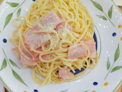 奶油培根意麵-萨莉亚意式餐厅(南京环亚凯瑟琳广场店)